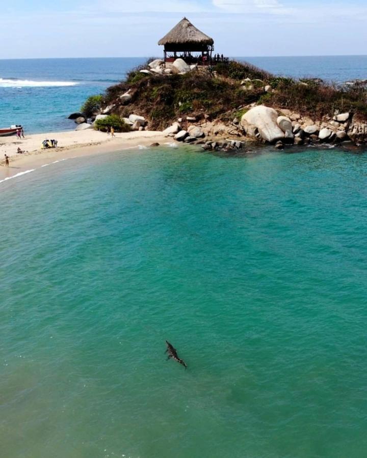 Hotel Jasayma Dentro Del Parque Tayrona 埃尔扎伊诺 外观 照片