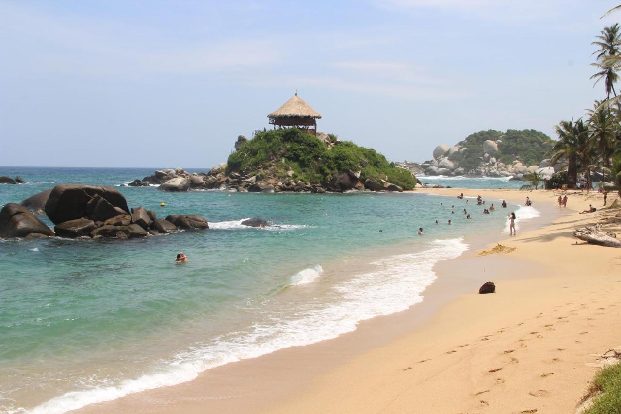 Hotel Jasayma Dentro Del Parque Tayrona 埃尔扎伊诺 外观 照片