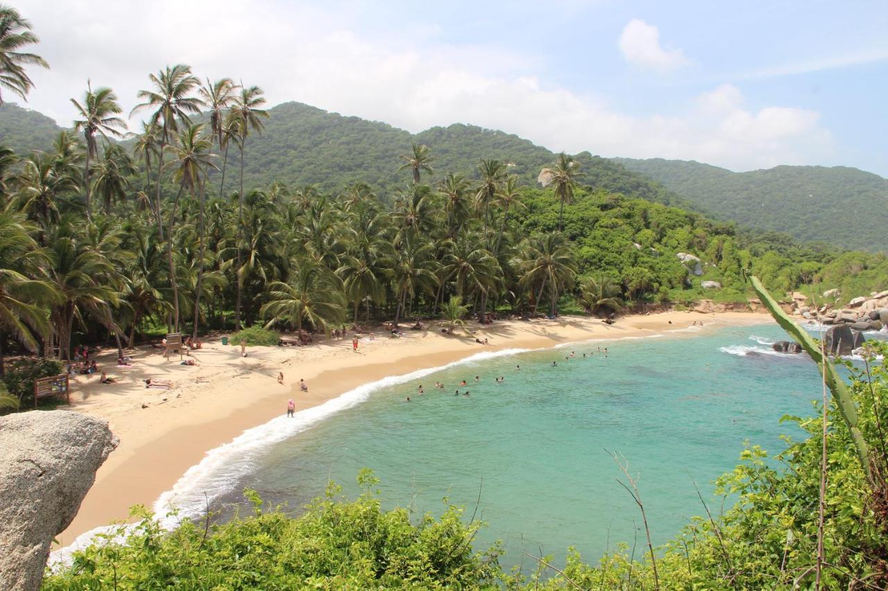 Hotel Jasayma Dentro Del Parque Tayrona 埃尔扎伊诺 外观 照片