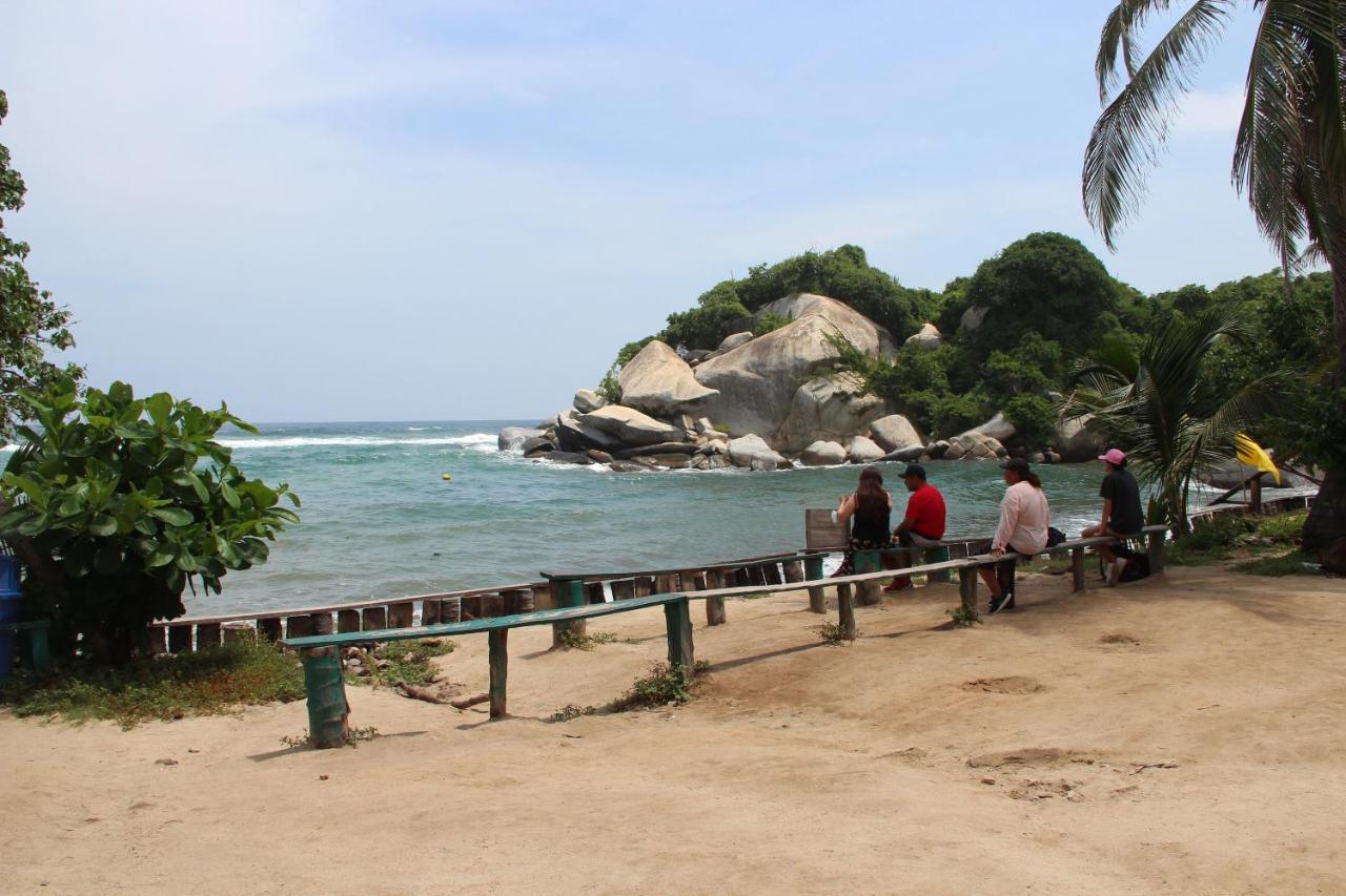 Hotel Jasayma Dentro Del Parque Tayrona 埃尔扎伊诺 外观 照片